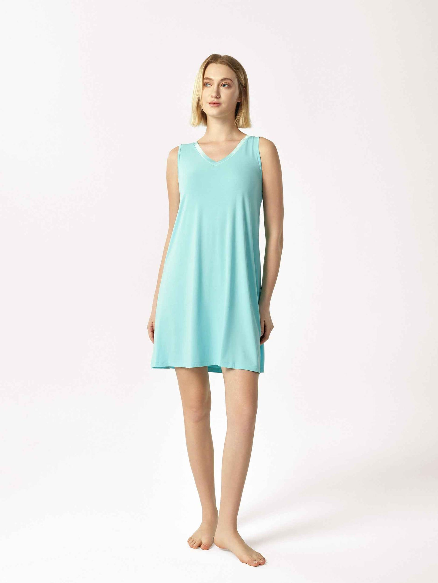 GYS Bamboo Sleeveless A-Line Dress - GYS