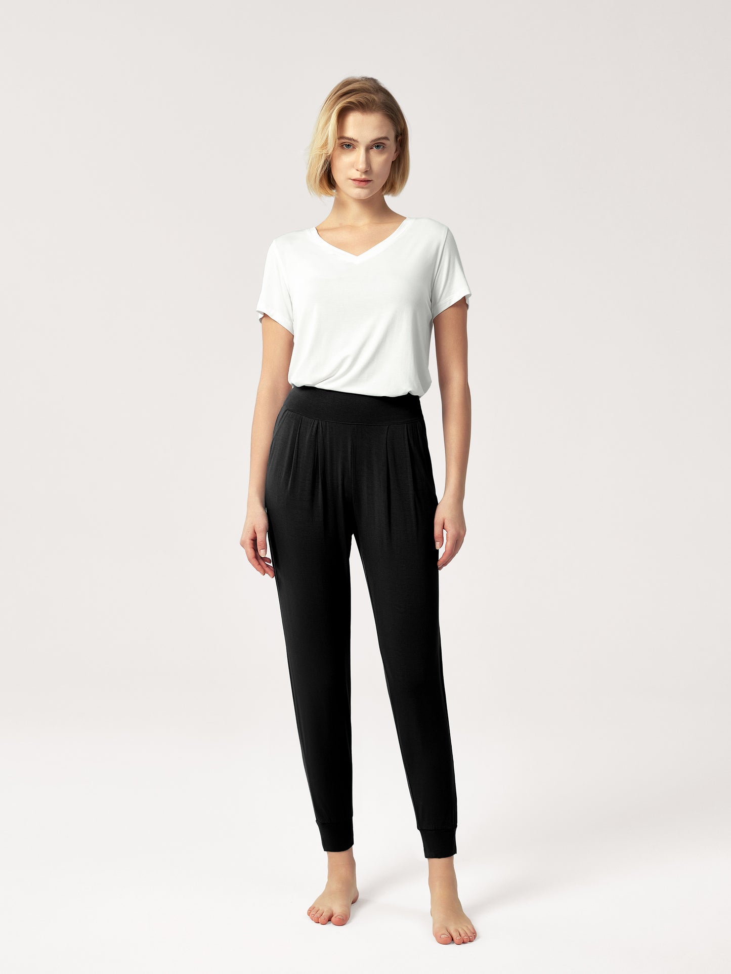 GYS Bamboo High-Rise Leisure Joggers - GYS