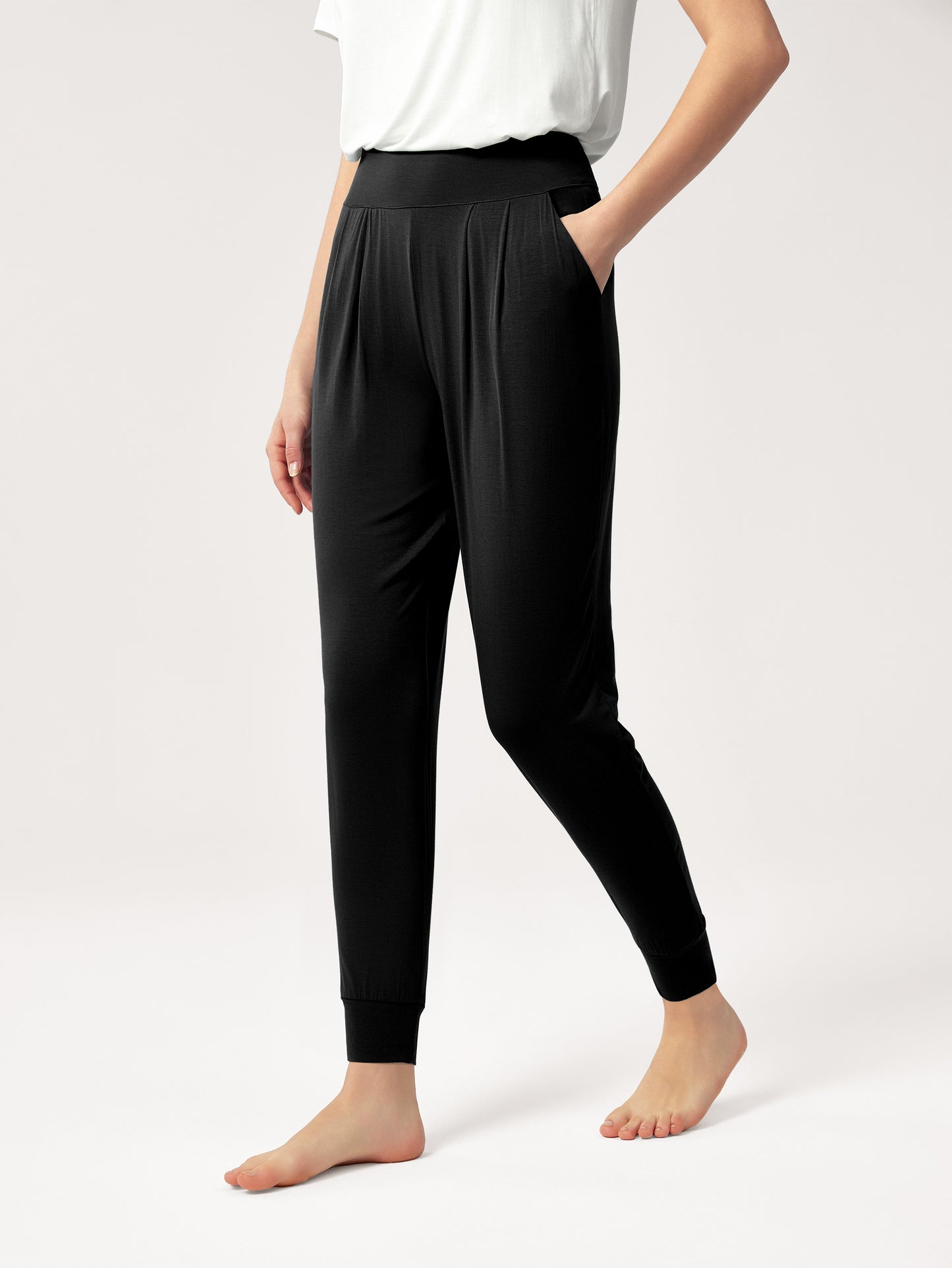 GYS Bamboo High-Rise Leisure Joggers - GYS
