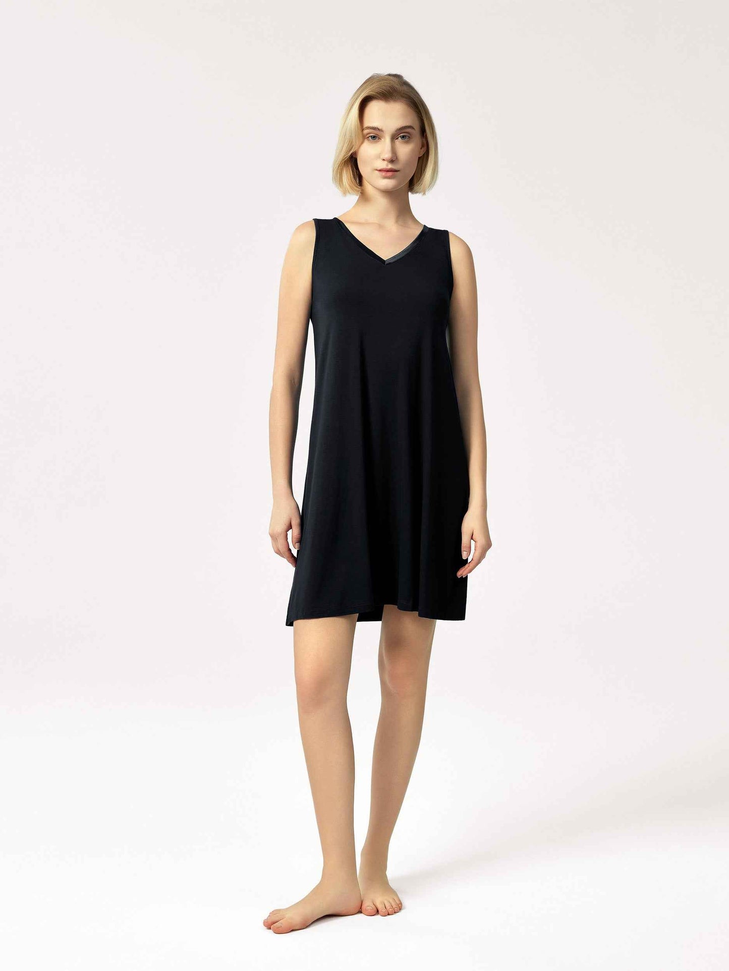 GYS Bamboo Sleeveless A-Line Dress - GYS