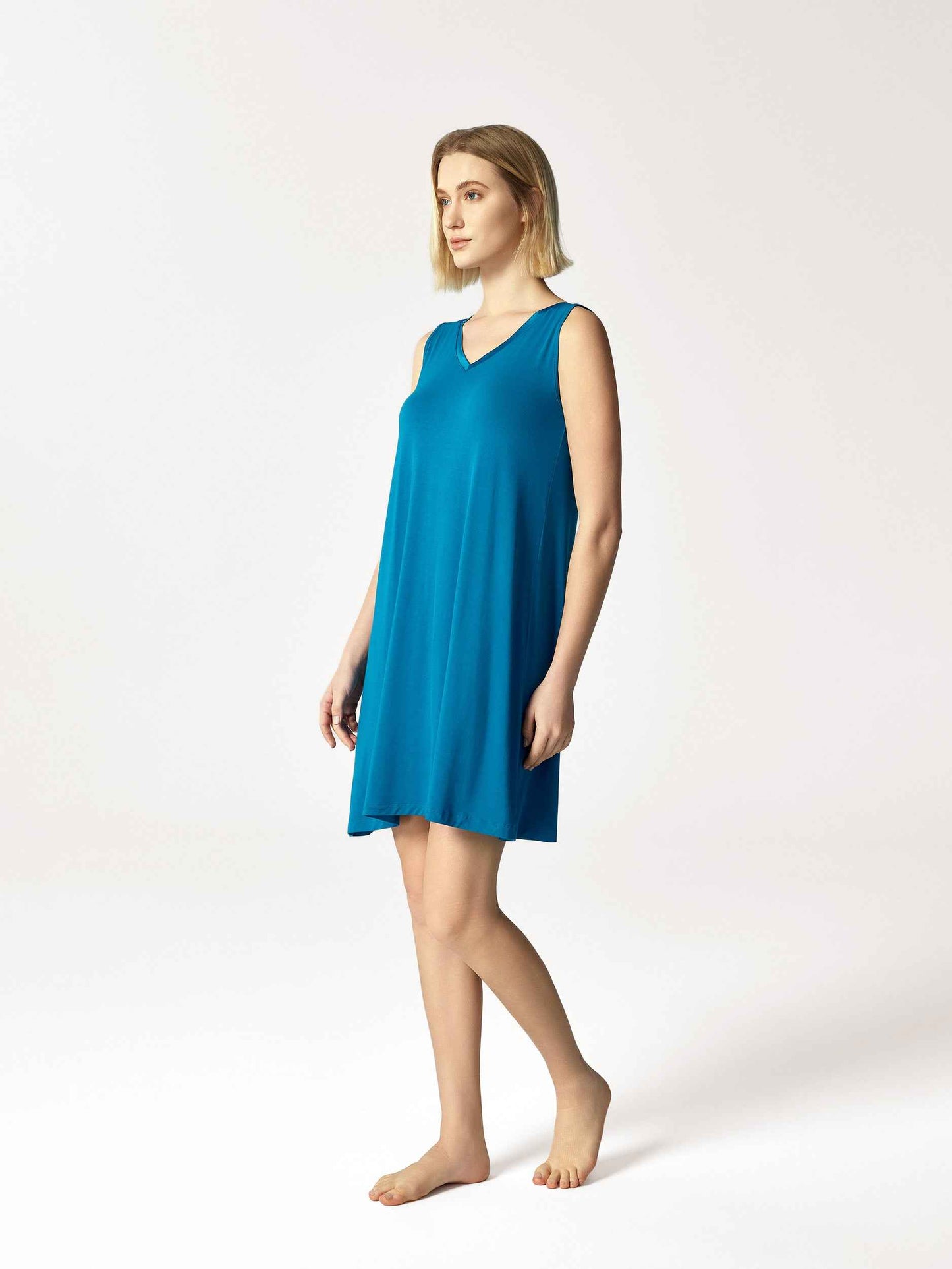 GYS Bamboo Sleeveless A-Line Dress - GYS