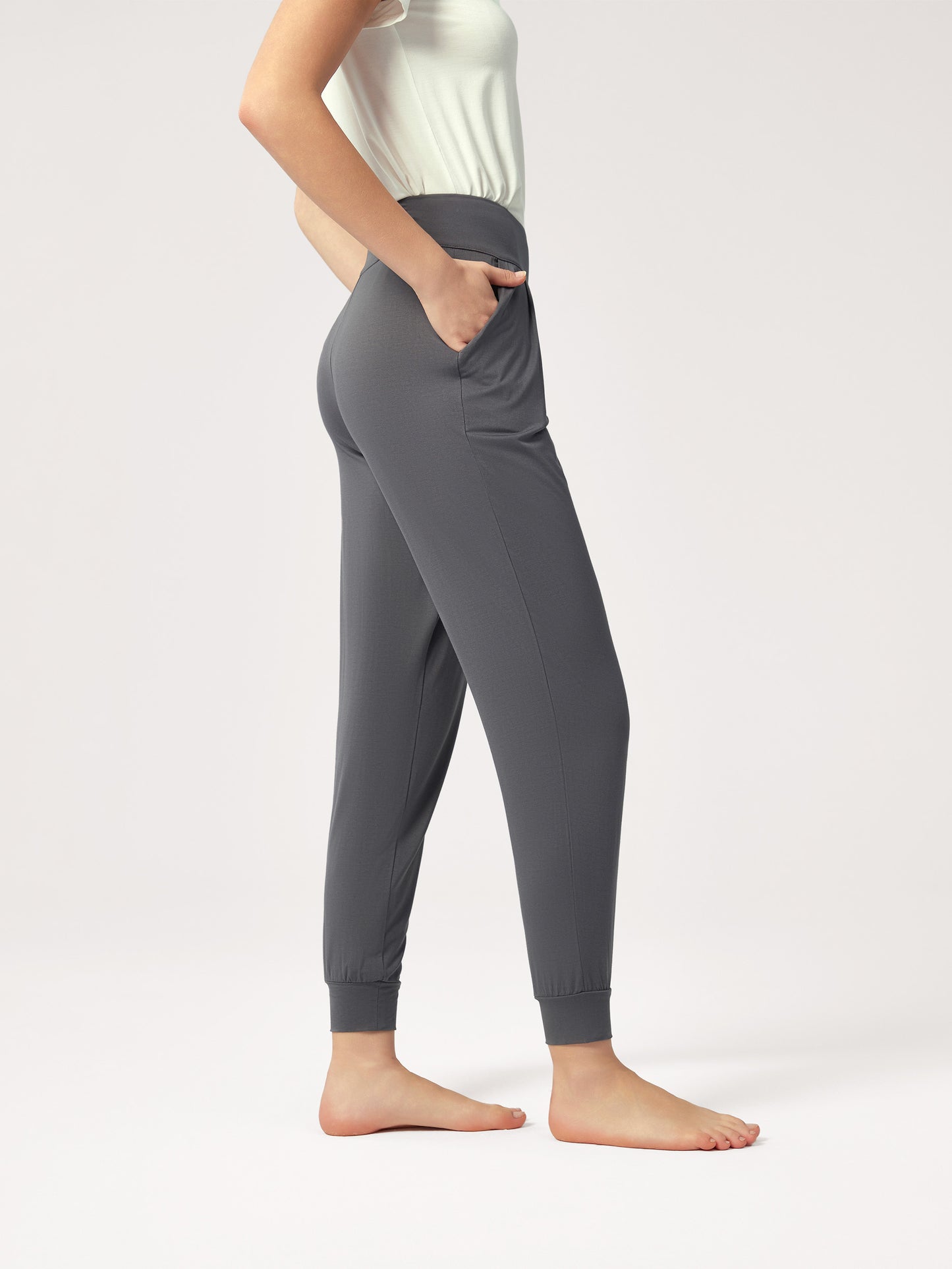 GYS Bamboo High-Rise Leisure Joggers - GYS