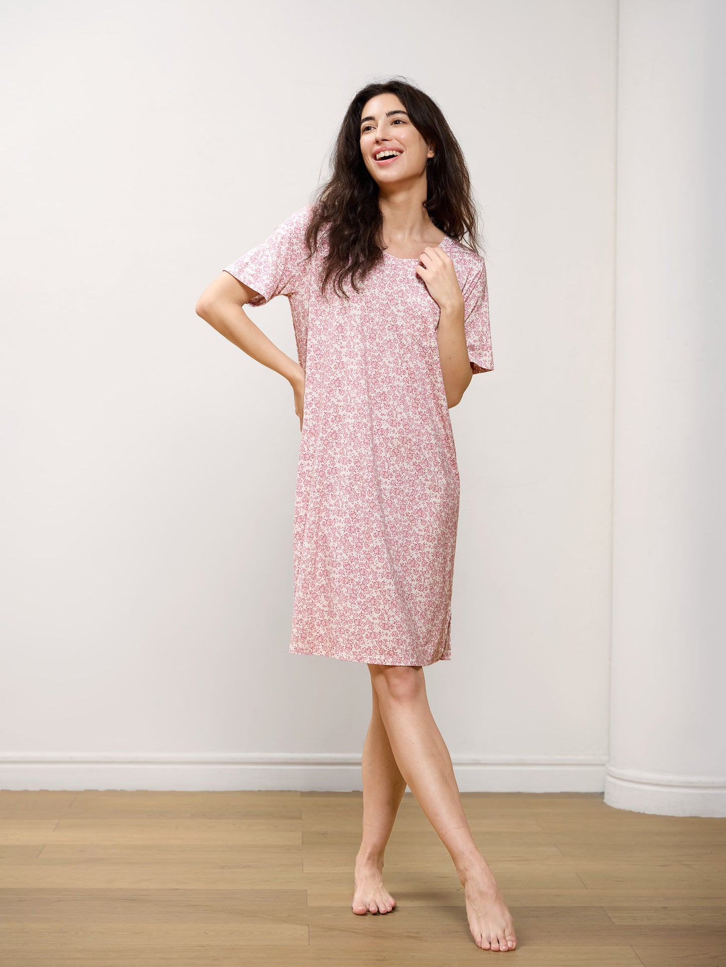 GYS Premium™ Bamboo Floral Embrace Nightdress - GYS