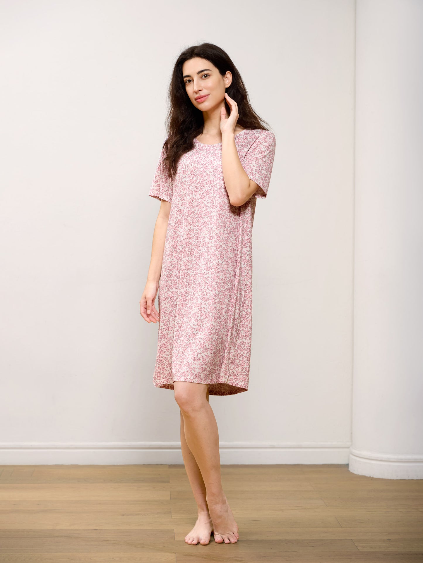 GYS Premium™ Bamboo Floral Embrace Nightdress - GYS