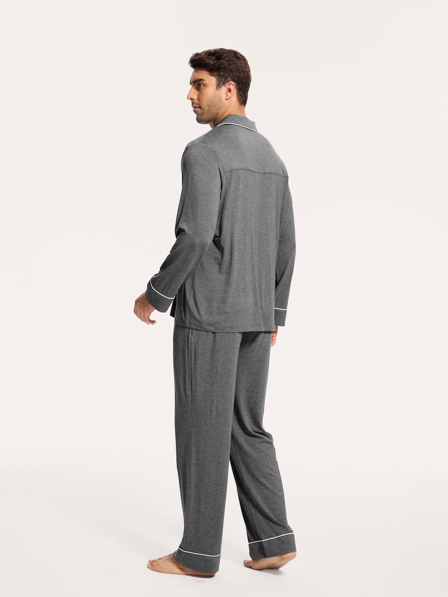 GYS Premium™ Bamboo Men Long Sleeve Pajama Sets - GYS