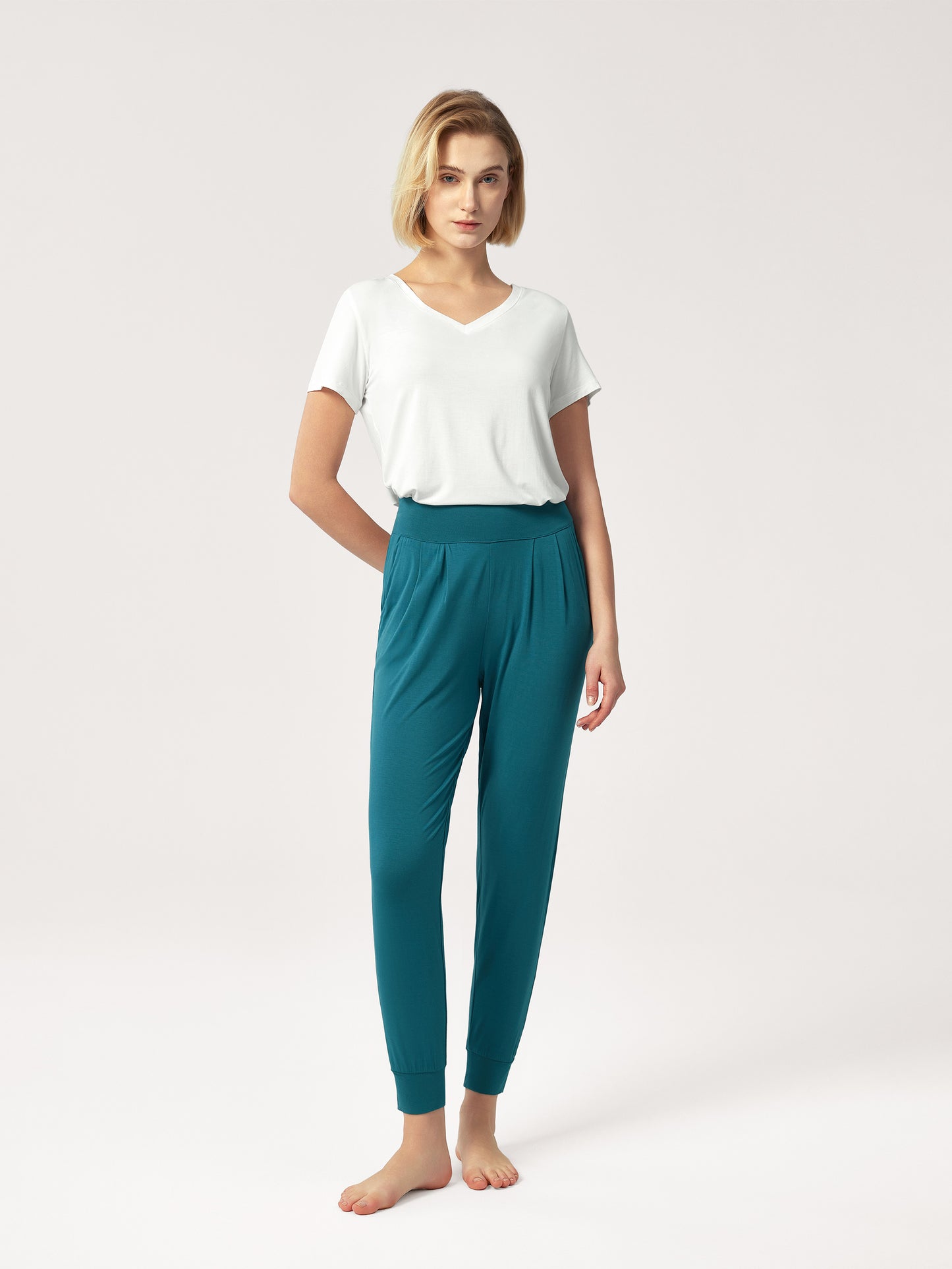 GYS Bamboo High-Rise Leisure Joggers - GYS