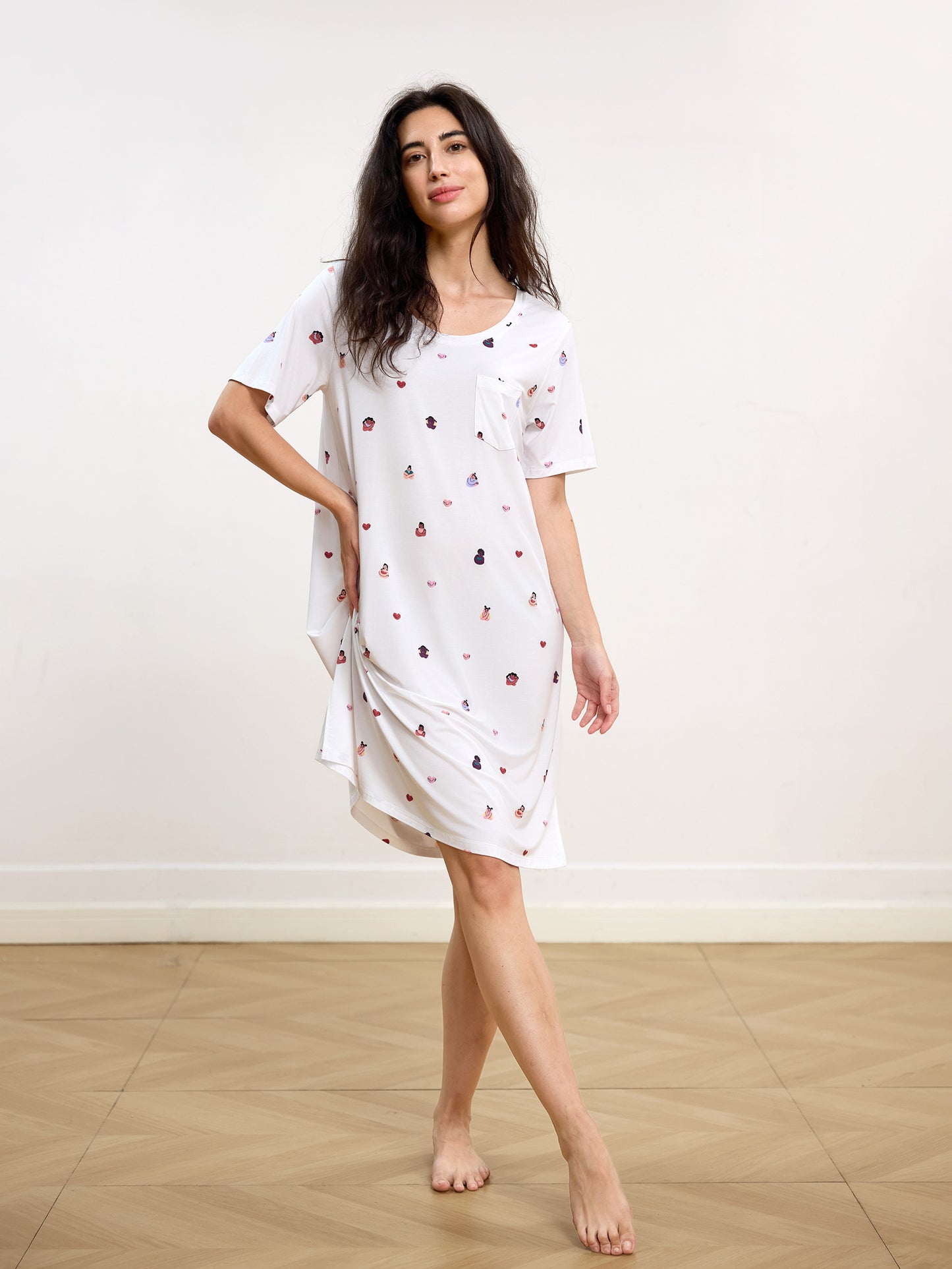 GYS Premium™ Bamboo Floral Embrace Nightdress - GYS