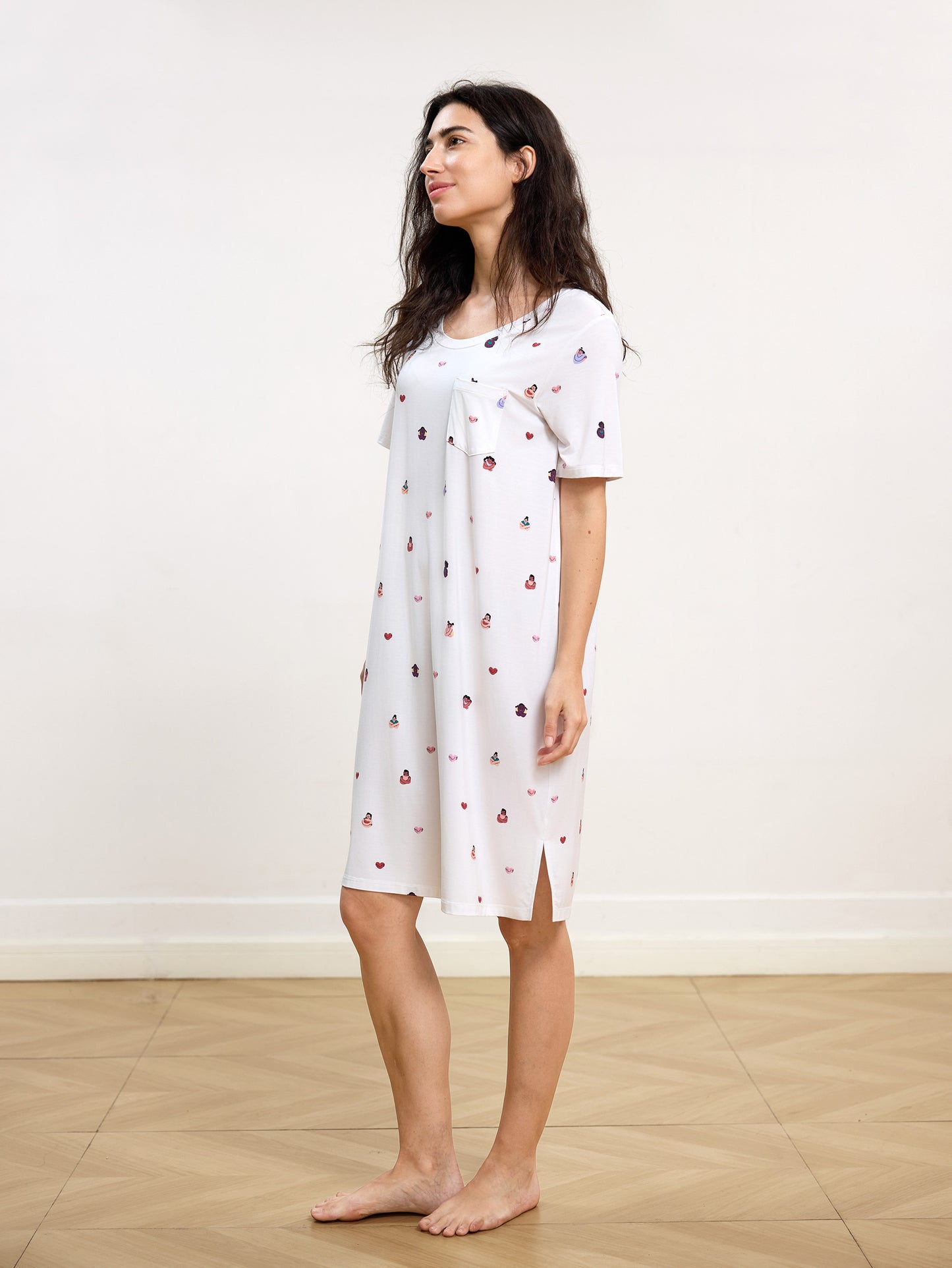 GYS Premium™ Bamboo Floral Embrace Nightdress - GYS