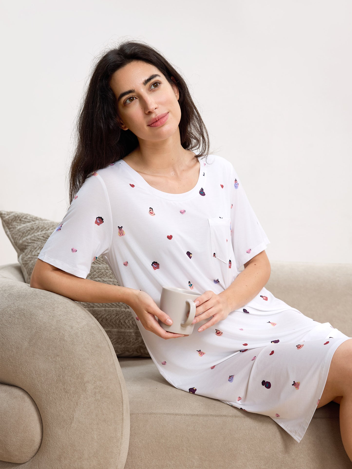 GYS Premium™ Bamboo Floral Embrace Nightdress - GYS