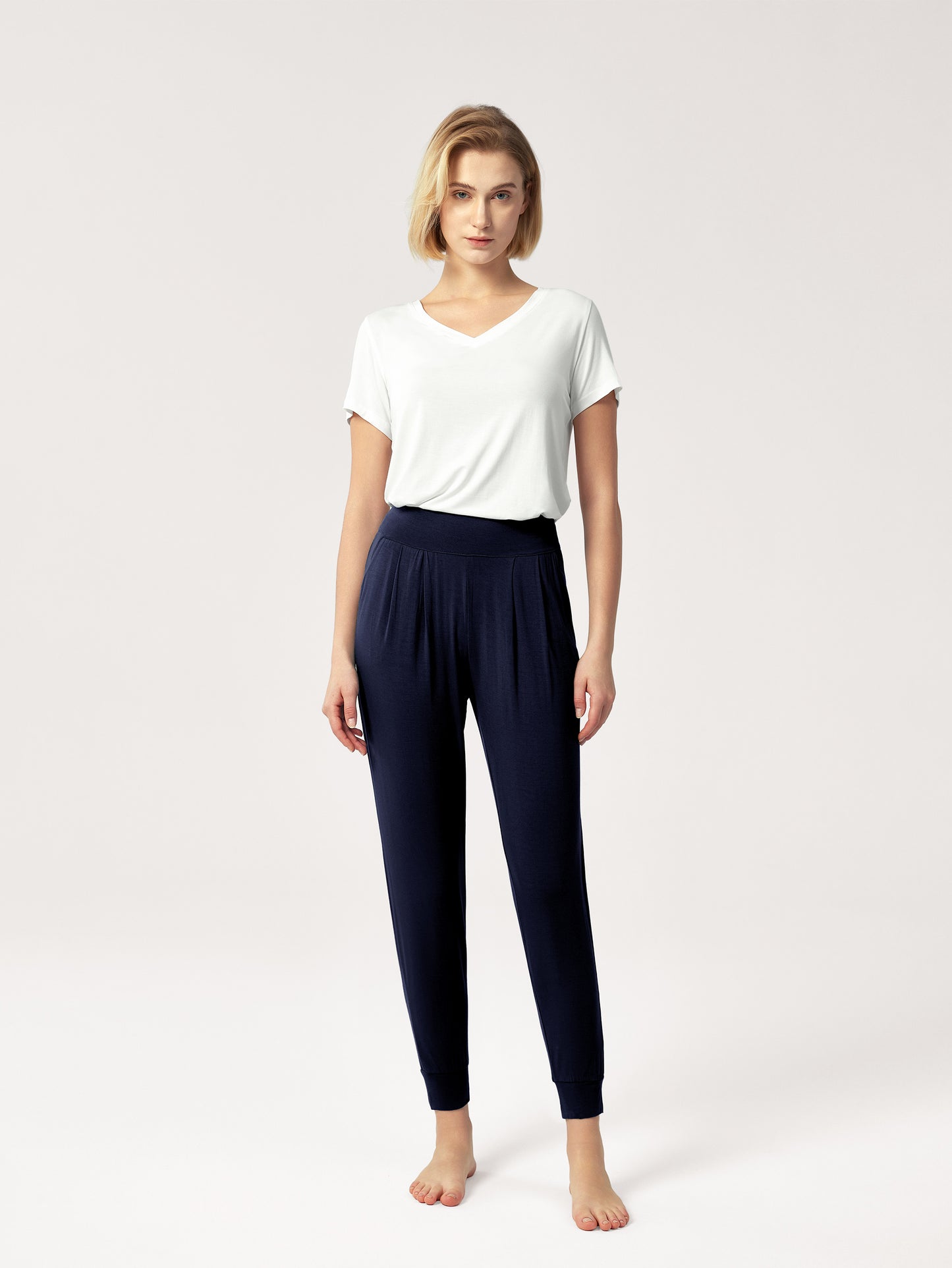 GYS Bamboo High-Rise Leisure Joggers - GYS