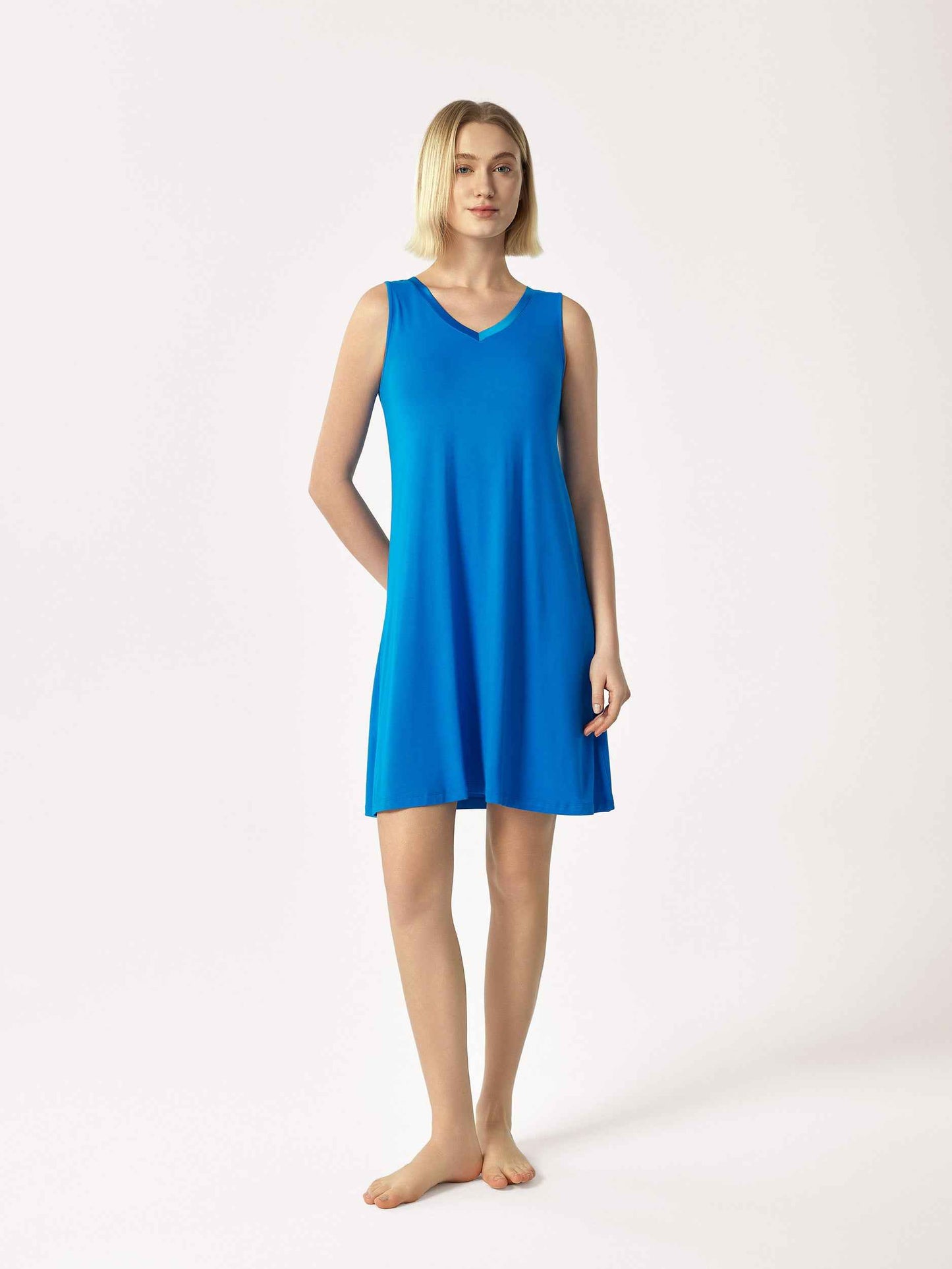 GYS Bamboo Sleeveless A-Line Dress - GYS