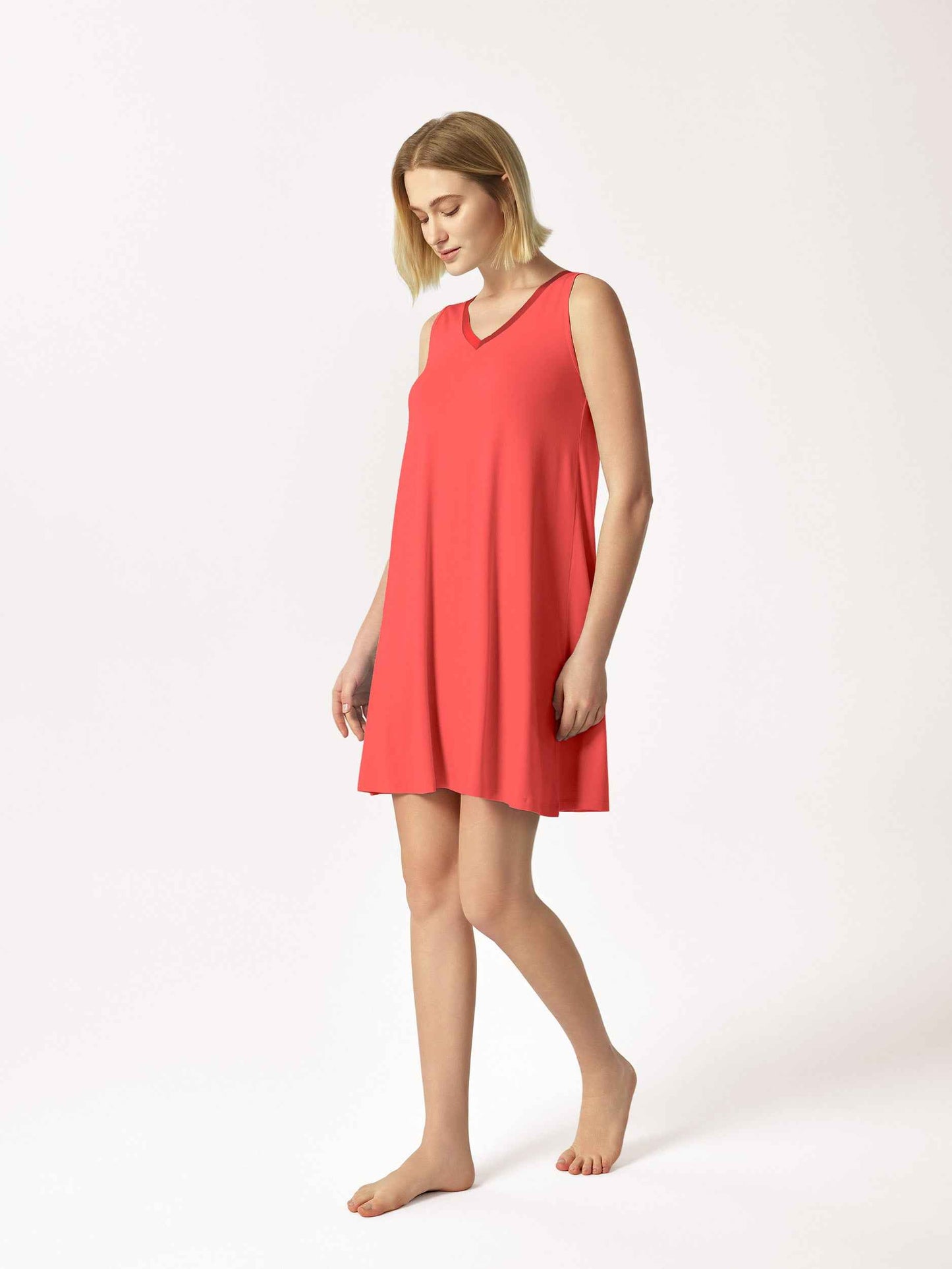 GYS Bamboo Sleeveless A-Line Dress - GYS