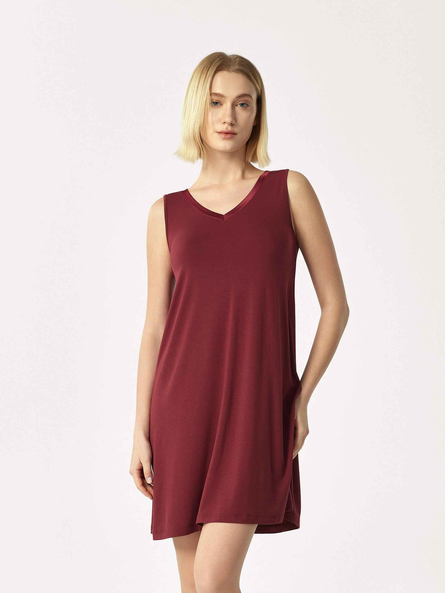 GYS Bamboo Sleeveless A-Line Dress - GYS