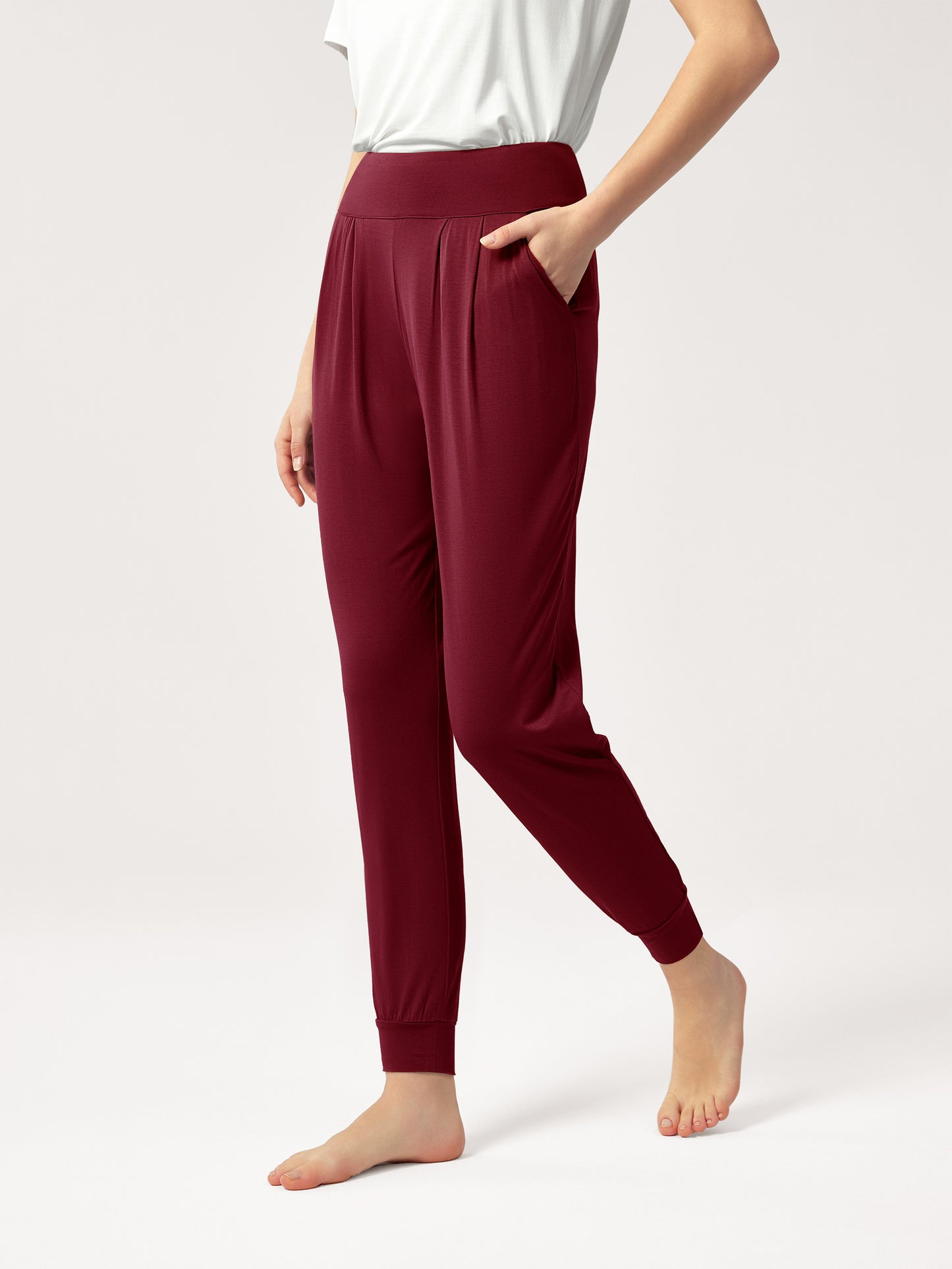 GYS Bamboo High-Rise Leisure Joggers - GYS
