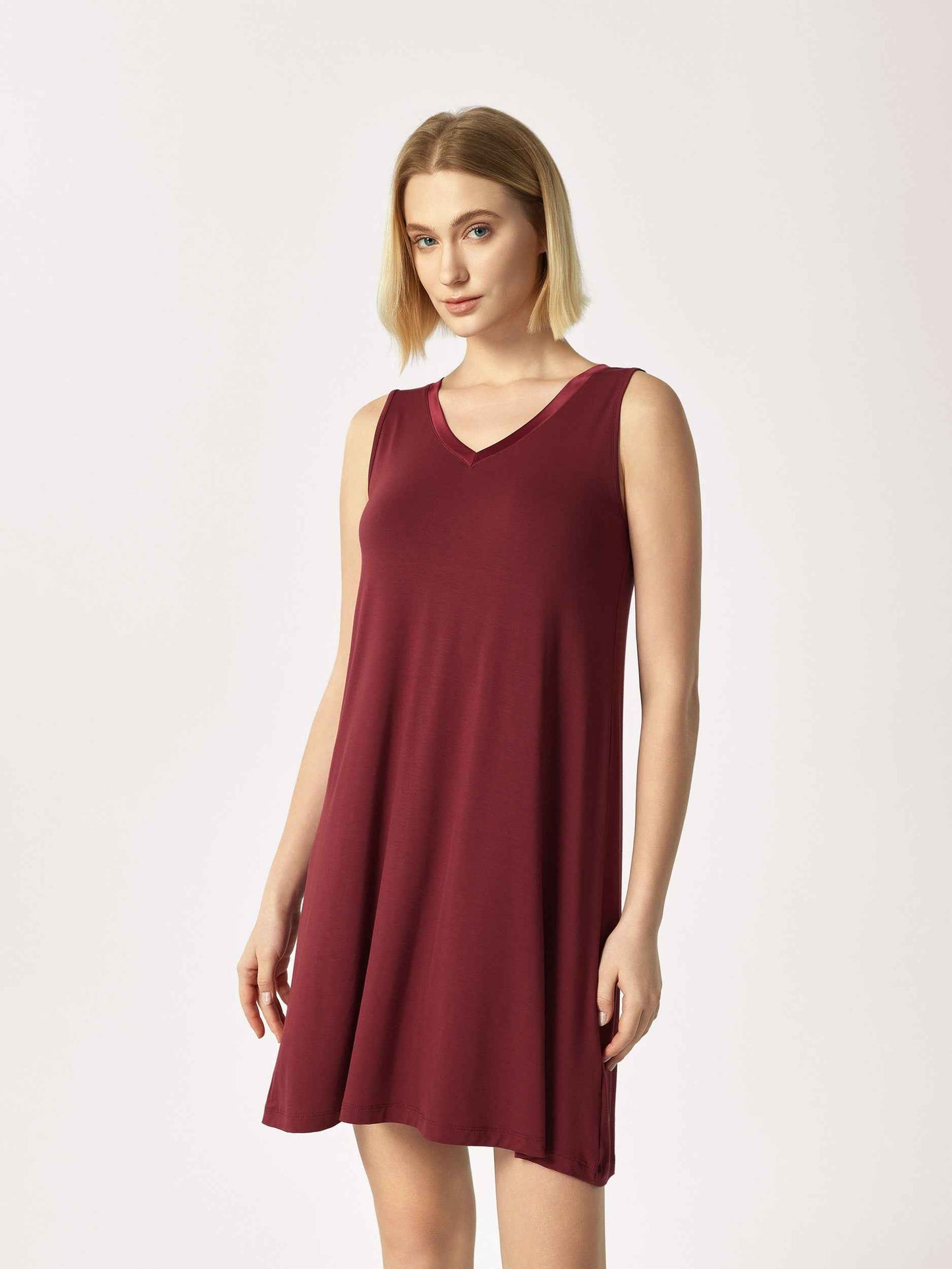 GYS Bamboo Sleeveless A-Line Dress - GYS