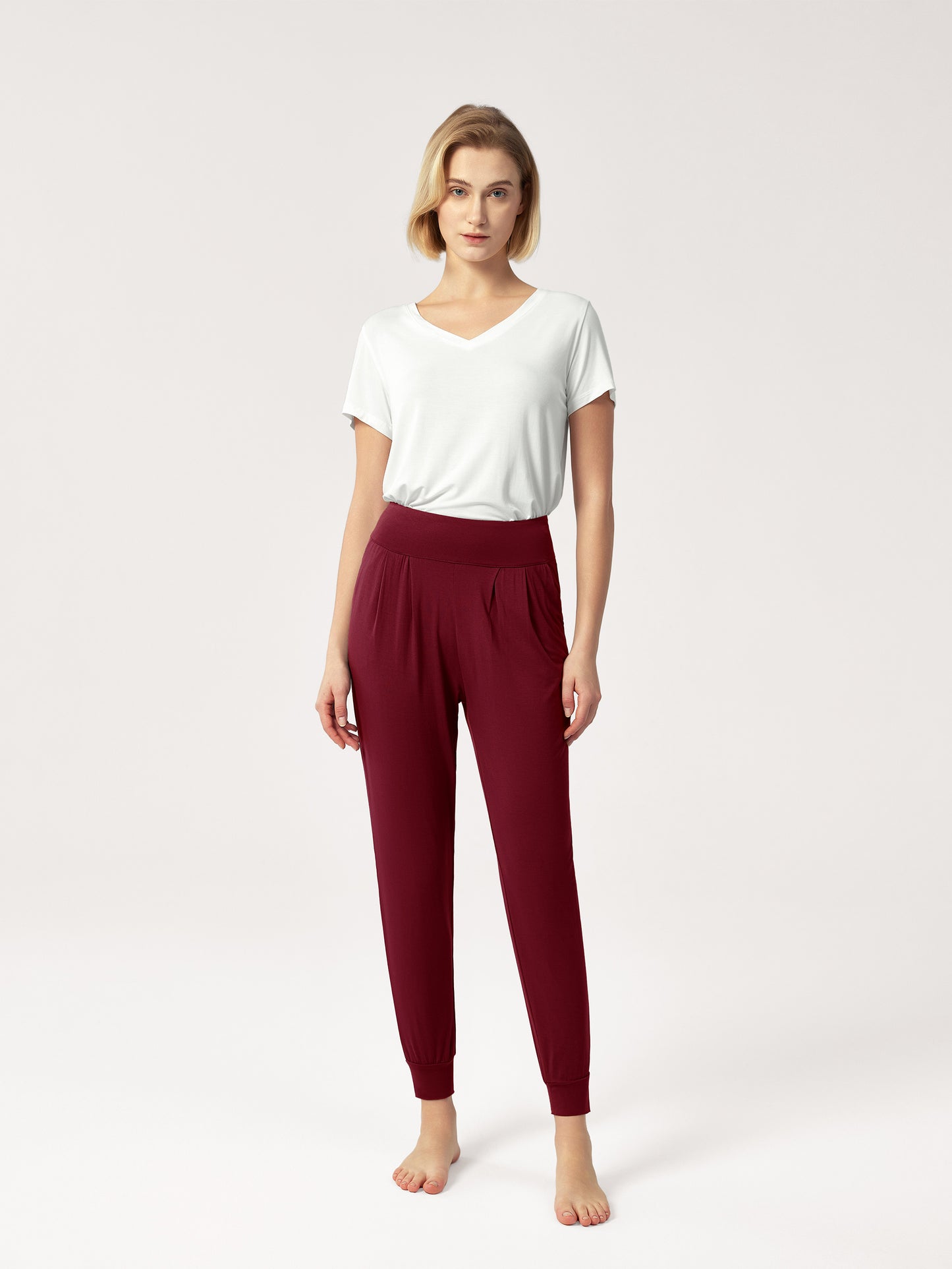 GYS Bamboo High-Rise Leisure Joggers - GYS