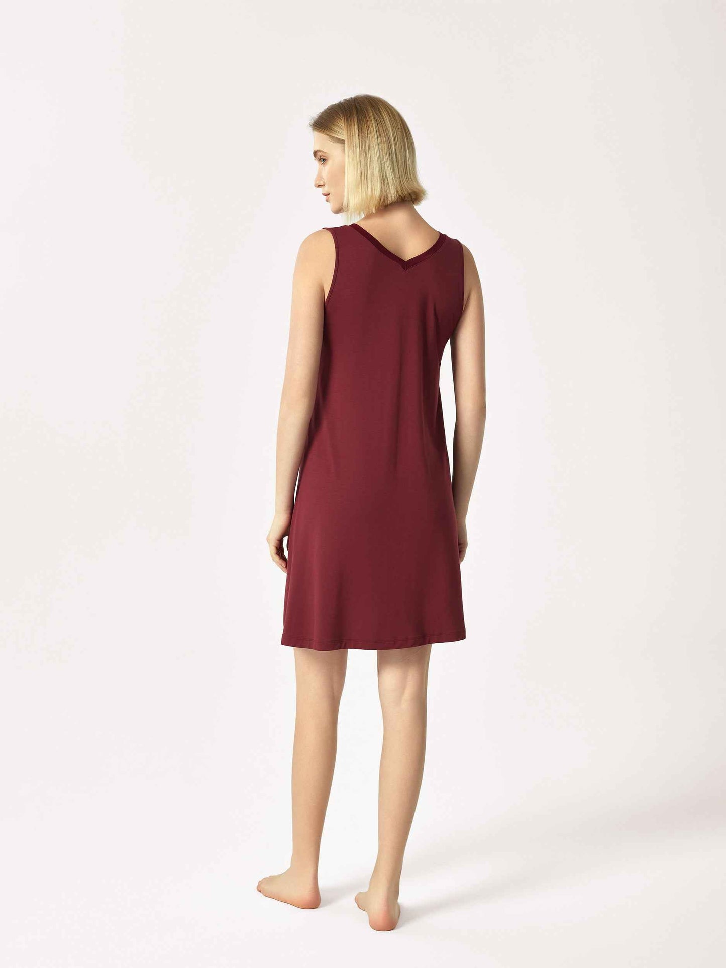 GYS Bamboo Sleeveless A-Line Dress - GYS