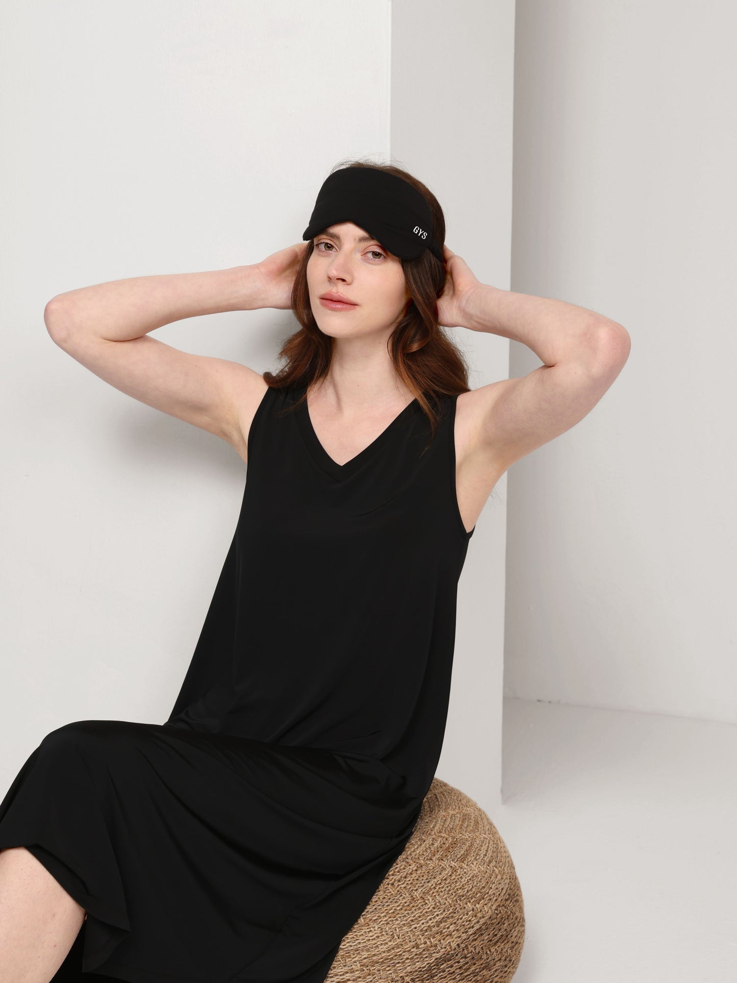 GYS Premium™ Filament-Bamboo V-Neck Tank Nightdress - GYS