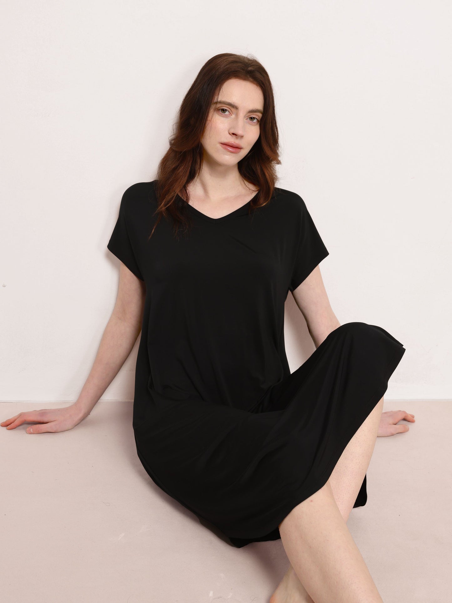 GYS Premium™ Filament-Bamboo Short-Sleeve Nightgown - GYS