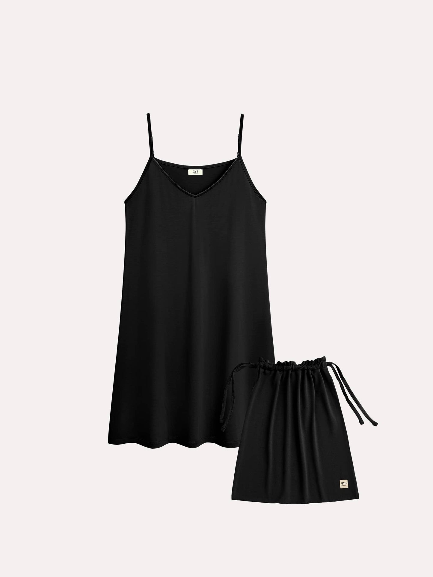 GYS Premium™ Bamboo Slim-Strap Stretch Camisole Dress - GYS