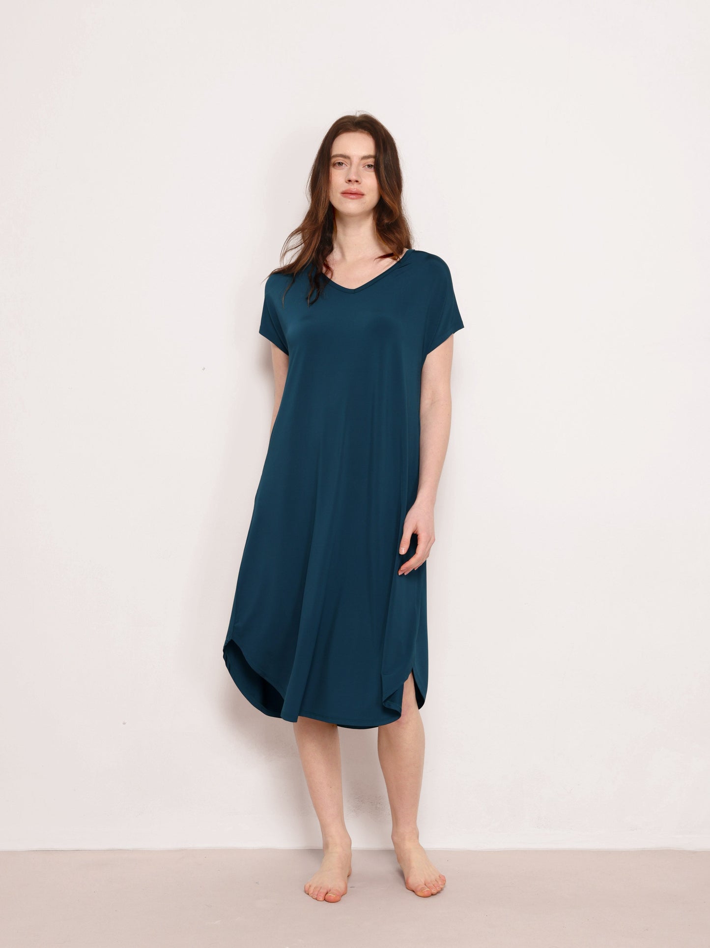 GYS Premium™ Filament-Bamboo Short-Sleeve Nightgown - GYS