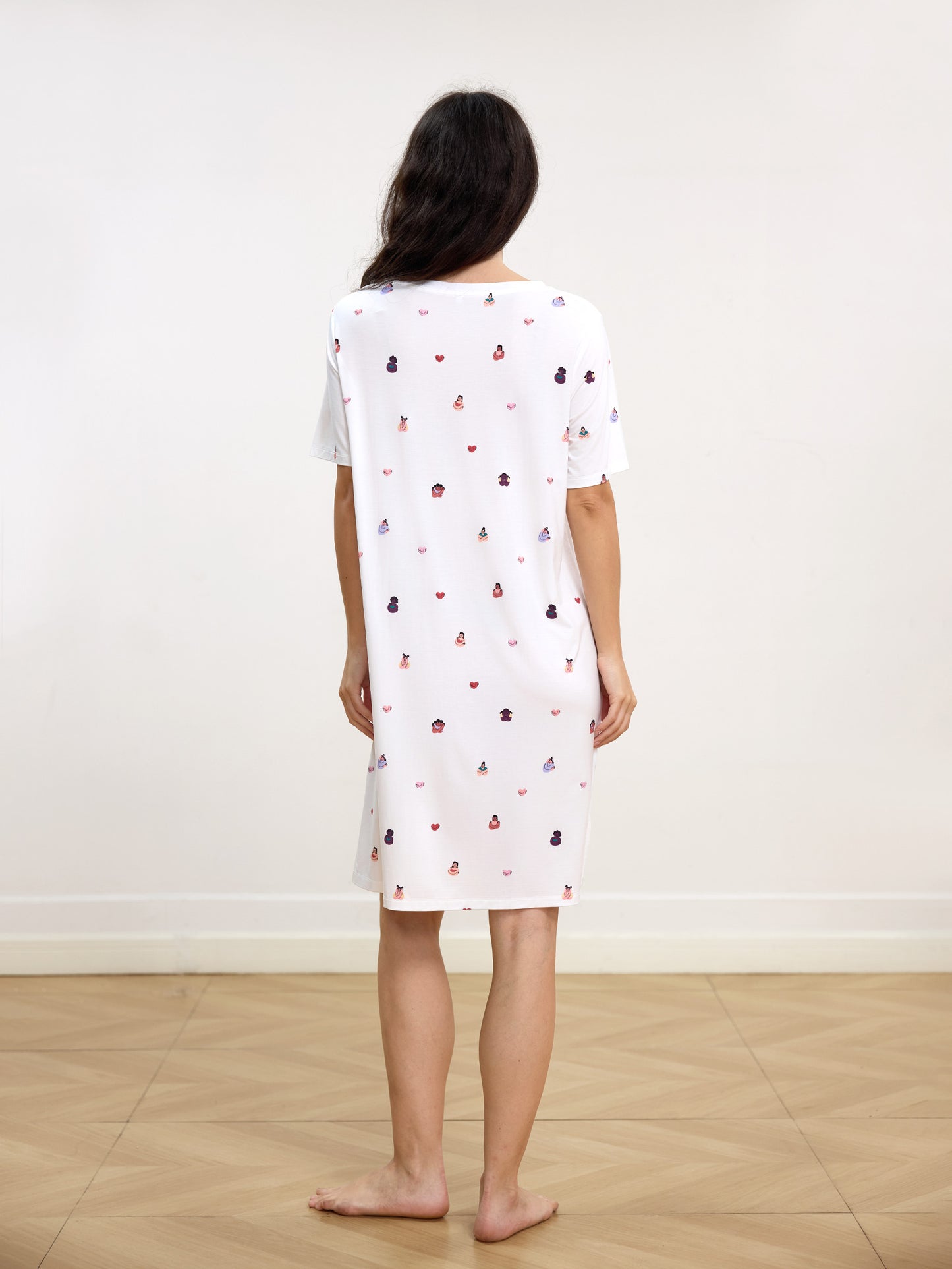 GYS Premium™ Bamboo Floral Embrace Nightdress - GYS