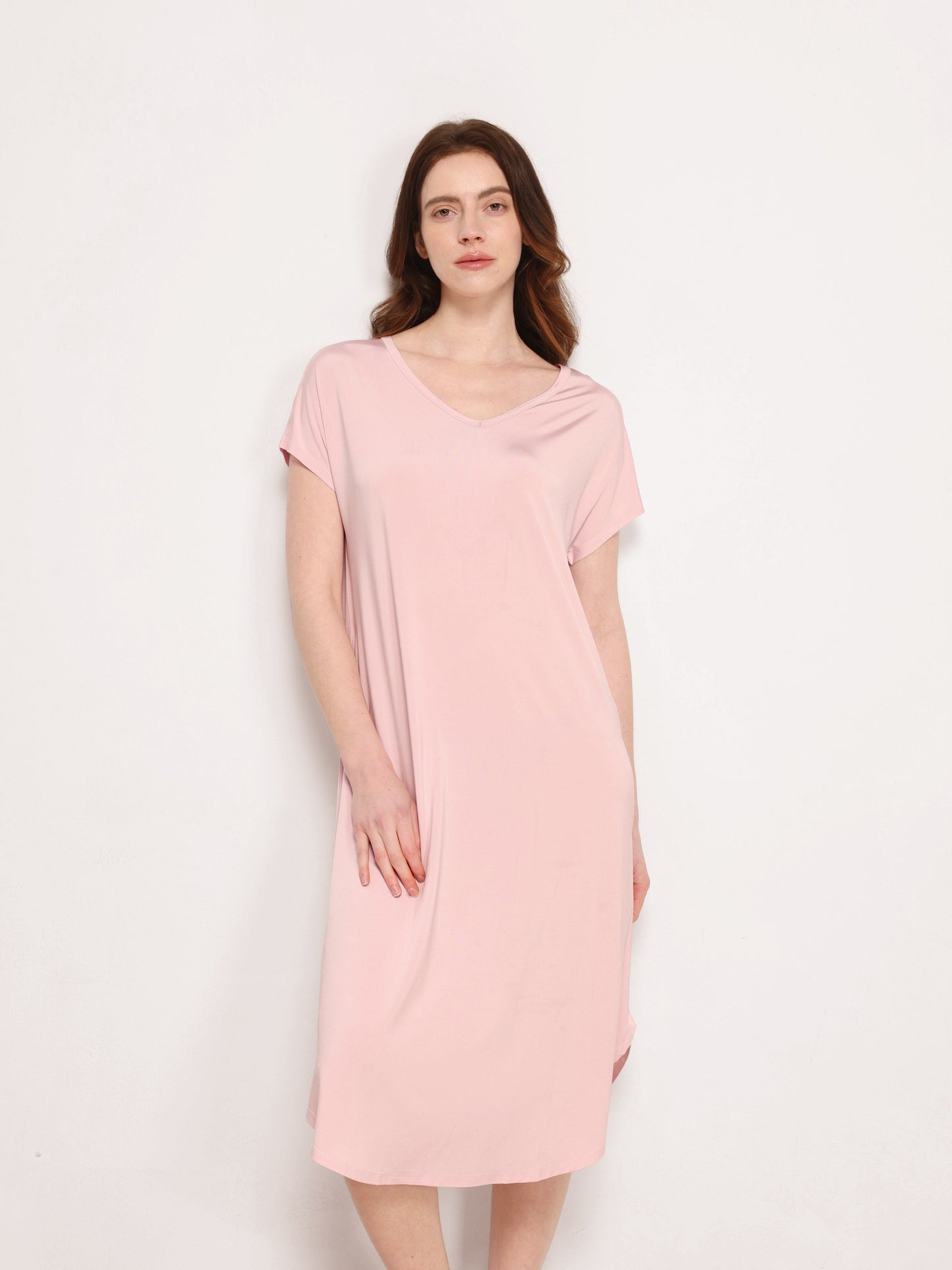 GYS Premium™ Filament-Bamboo Short-Sleeve Nightgown - GYS