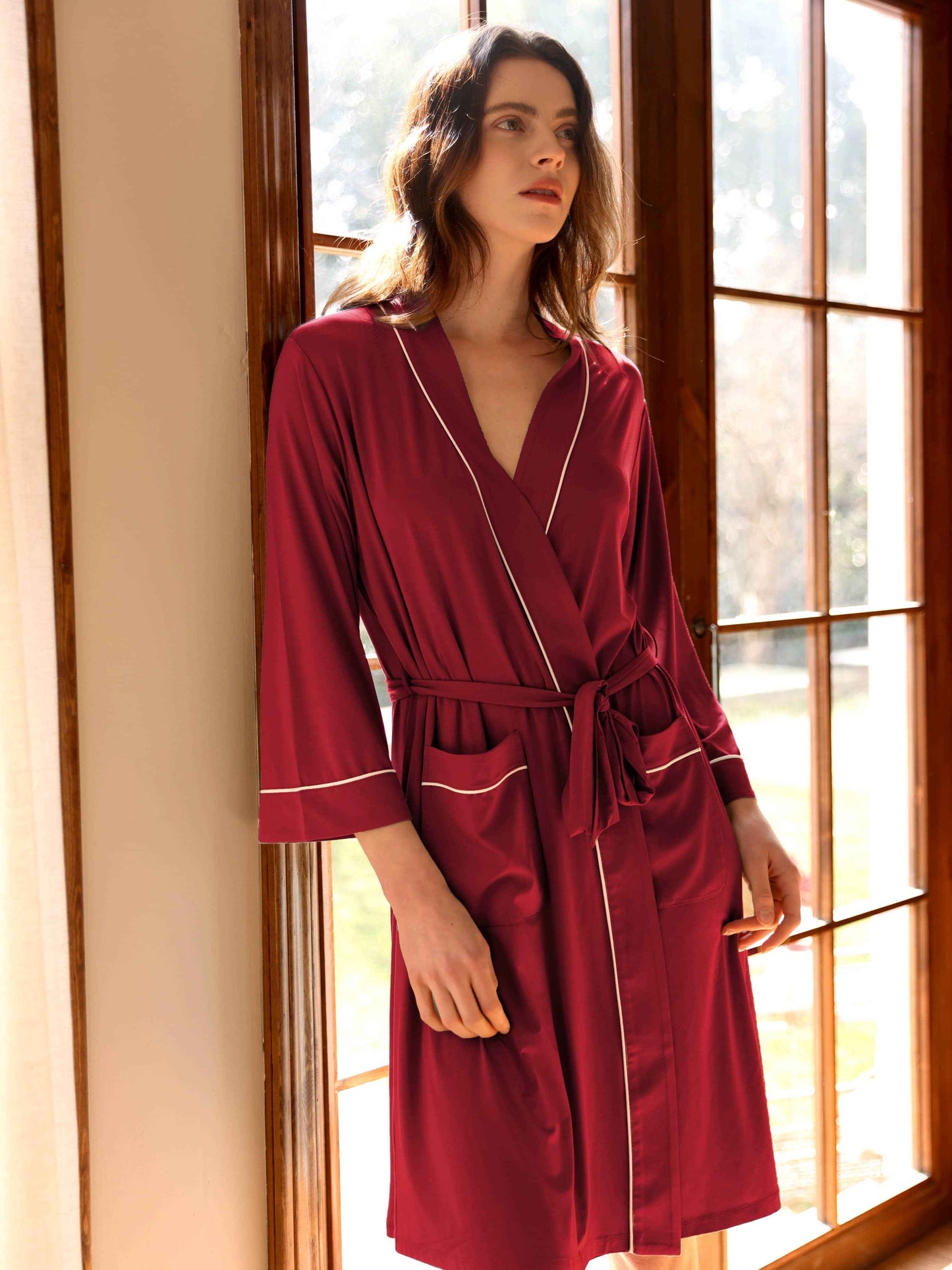 GYS Premium™ Bamboo Silk lounge robe