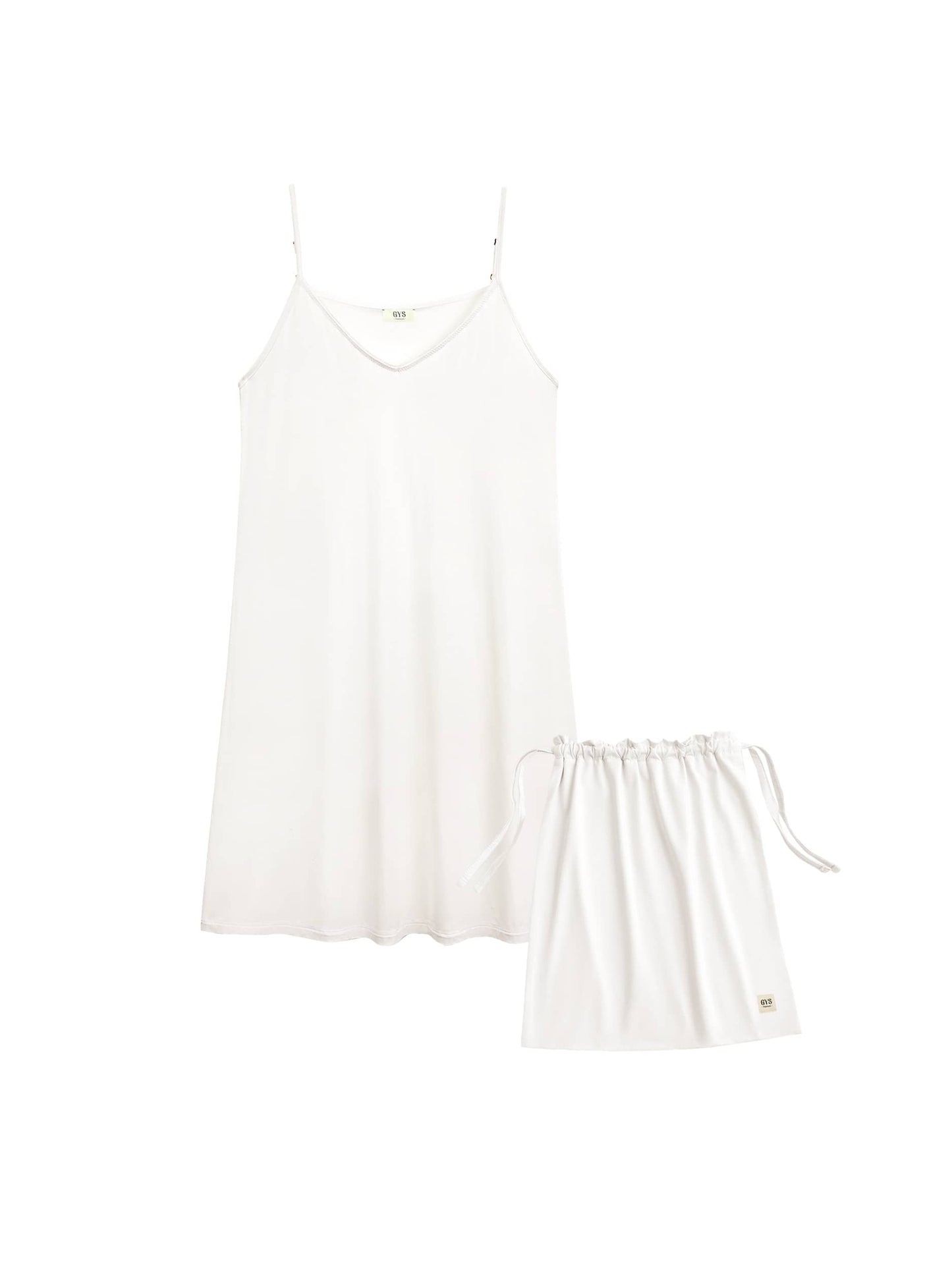 GYS Premium™ Bamboo Slim-Strap Stretch Camisole Dress - GYS