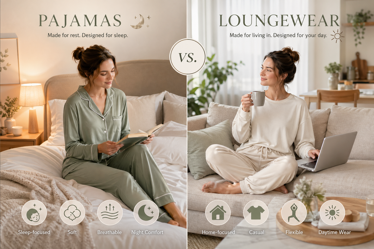 Pajamas vs Loungewear: What’s Better for Sleep?