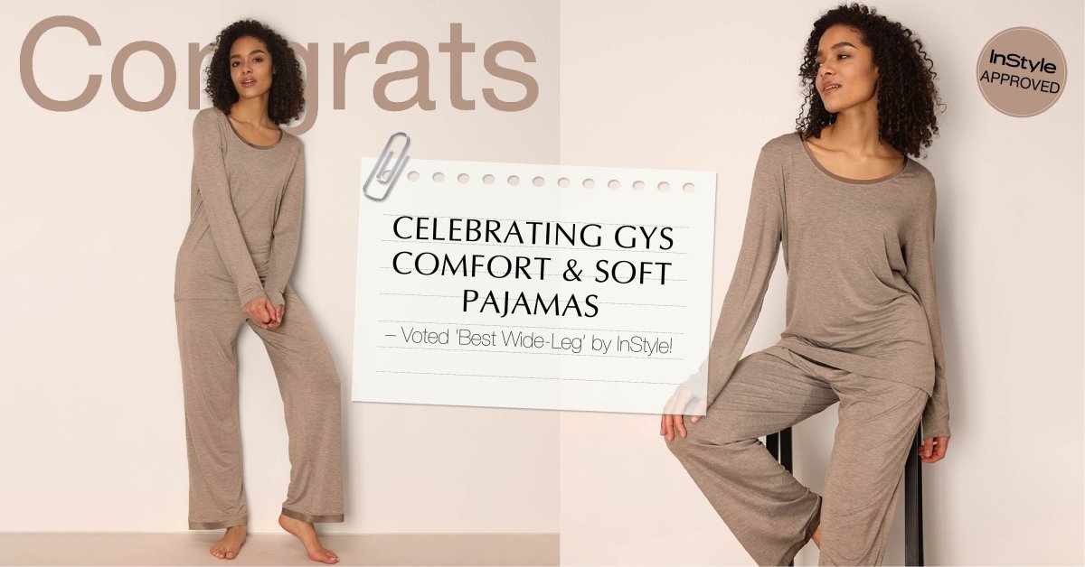 GYS Bamboo Pajama Set Named "Best Wide-Leg" by InStyle! - GYS