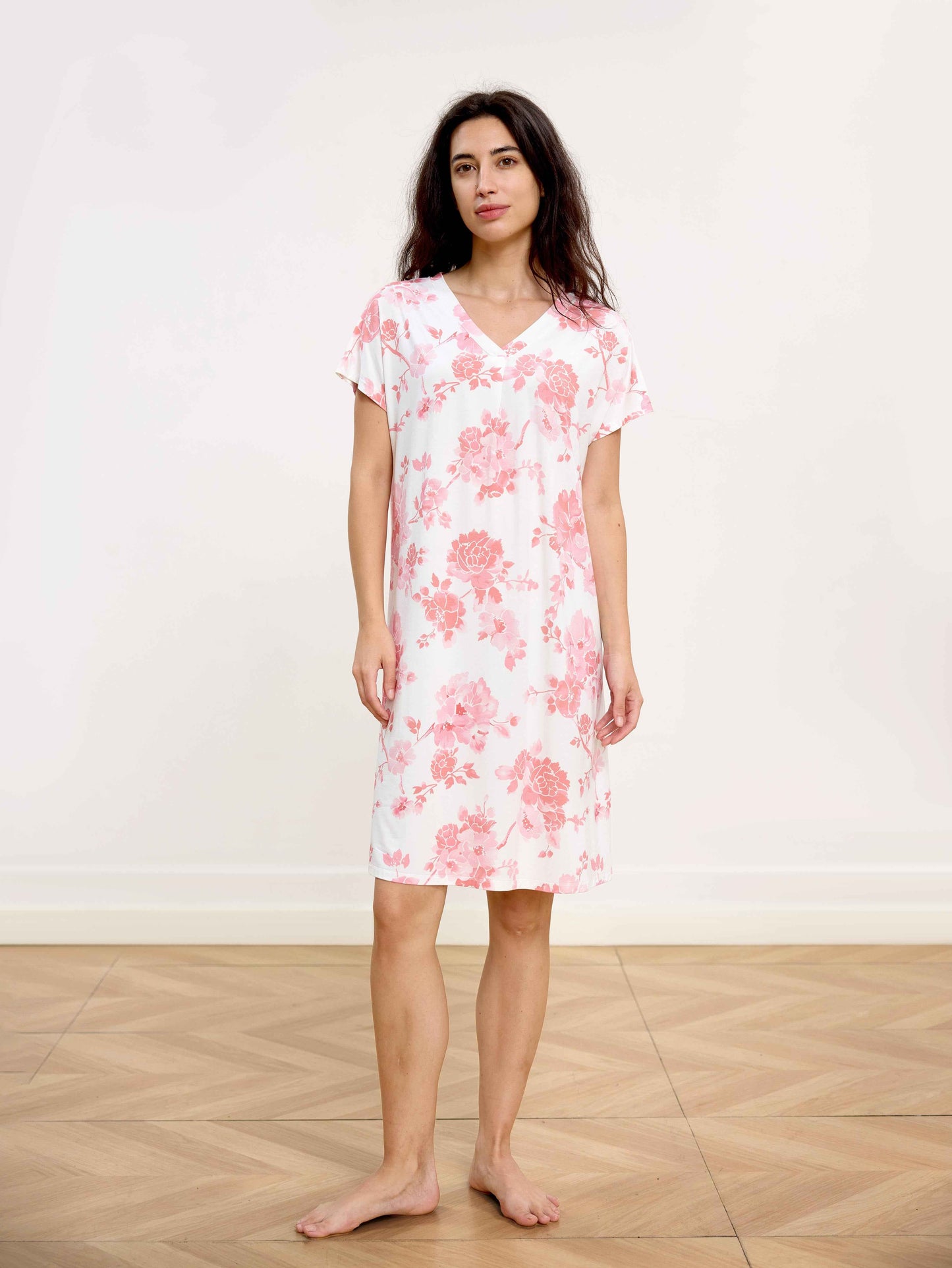 Cooling Pajama Dress for Women's Night Sweats Cooling Pajama Dress for Women's Night Sweats