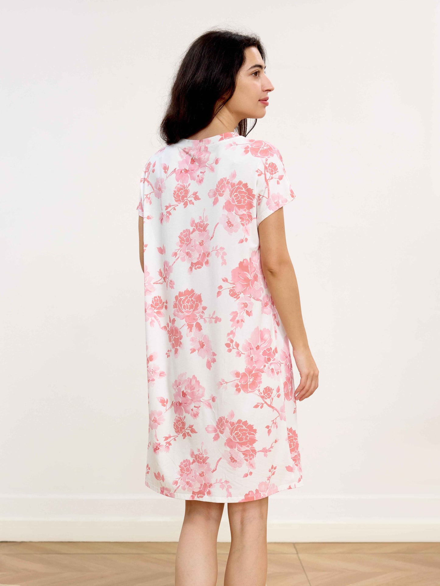 pink lounge dress Plus Size Summer Lounge Dresses
