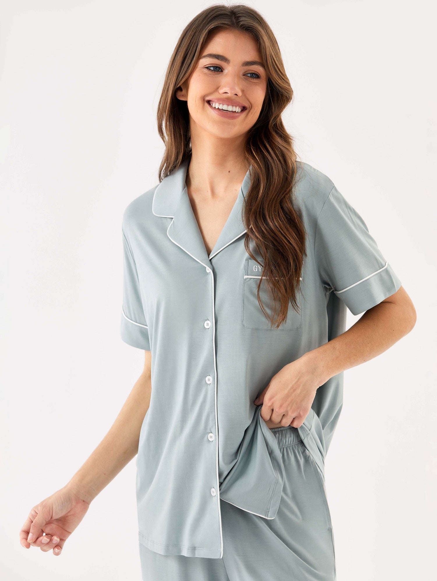 Best Capri Pajamas for Night Sweats - Lace Trim Bamboo | GYS – GYS