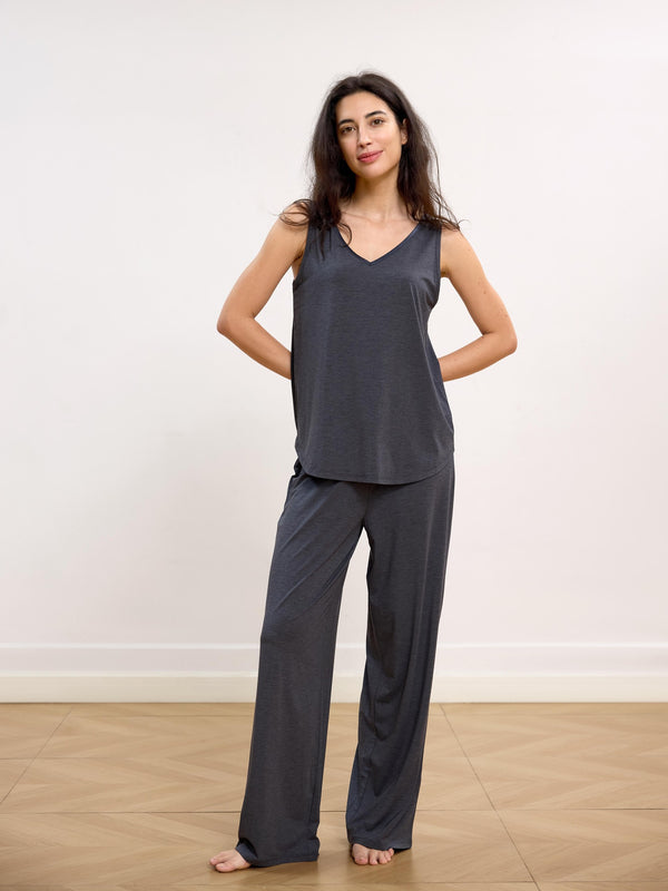 GYS Premium™ Bamboo Sleeveless Home Relax Pajama Set - GYS