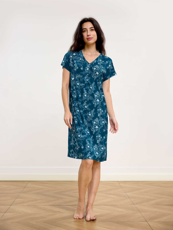 GYS Premium™ Homey V-Neck Lounge Dress - GYS