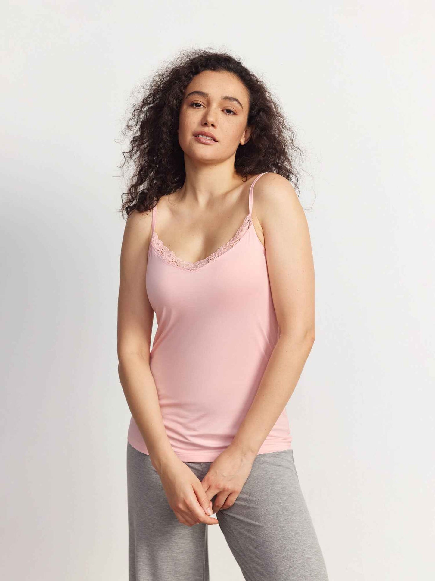 GYS Premium™ Lace V-Neck Camisole with Adjustable Straps - GYS