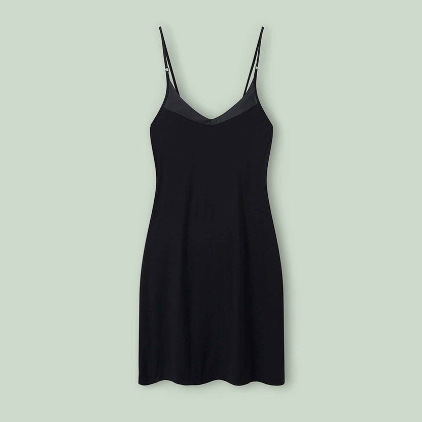 GYS Women's Bamboo Viscose Nightgown - Sleeveless V-Neck Sleep Dress, Lightweight And Soft