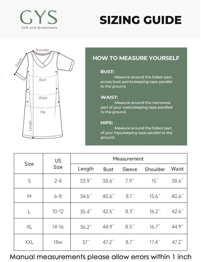 
                  
                    GYS Bamboo Luxury Comfort Nightdress - GYS
                  
                