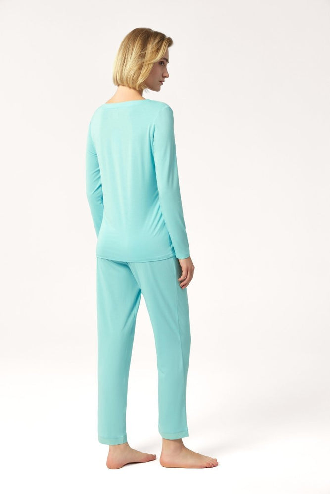 
                  
                    GYS Bamboo Minimalist V - Neck Pajama Set - GYS
                  
                