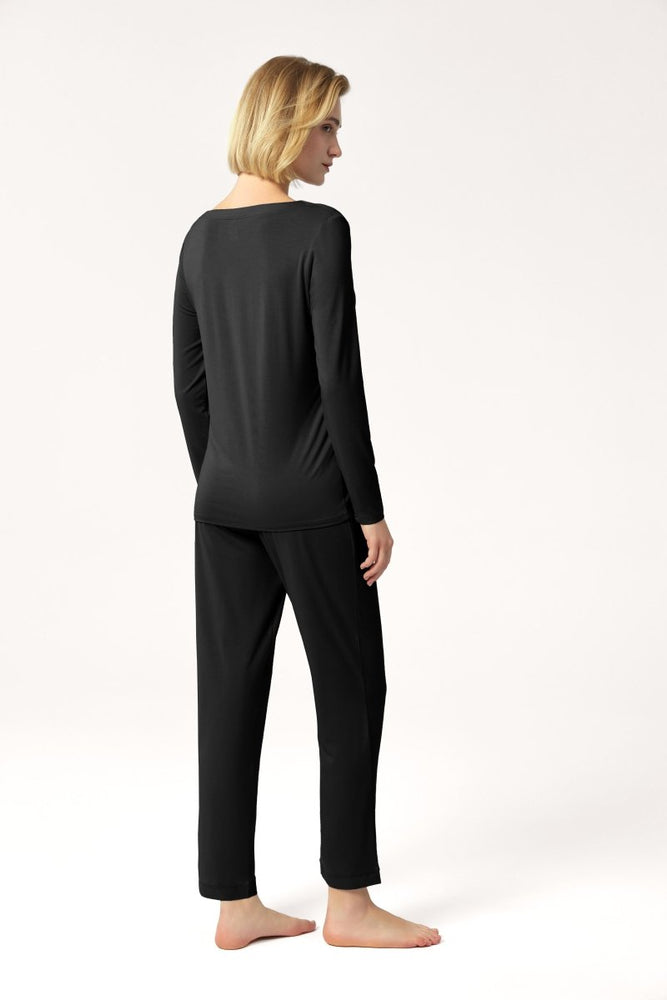
                  
                    GYS Bamboo Minimalist V - Neck Pajama Set - GYS
                  
                