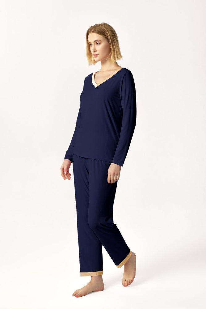 
                  
                    GYS Bamboo Minimalist V - Neck Pajama Set - GYS
                  
                