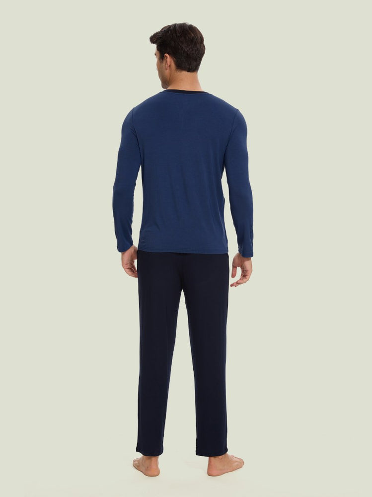 
                  
                    GYS Men's Henley Ease Two - Piece Lounge Set - GYS
                  
                