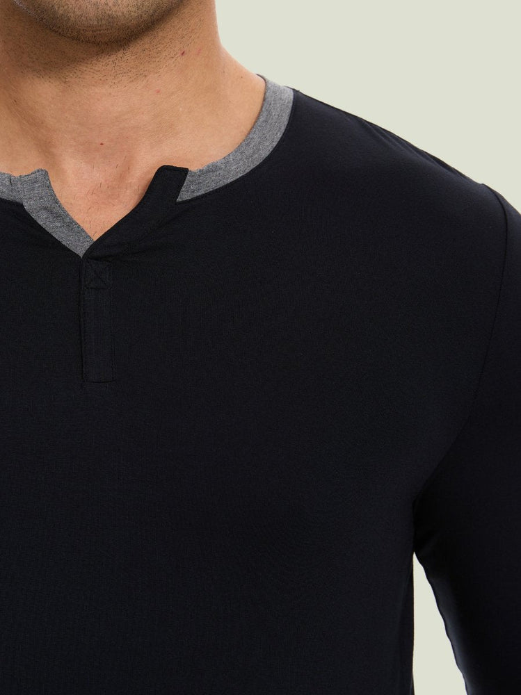 
                  
                    GYS Men's Henley Ease Two - Piece Lounge Set - GYS
                  
                