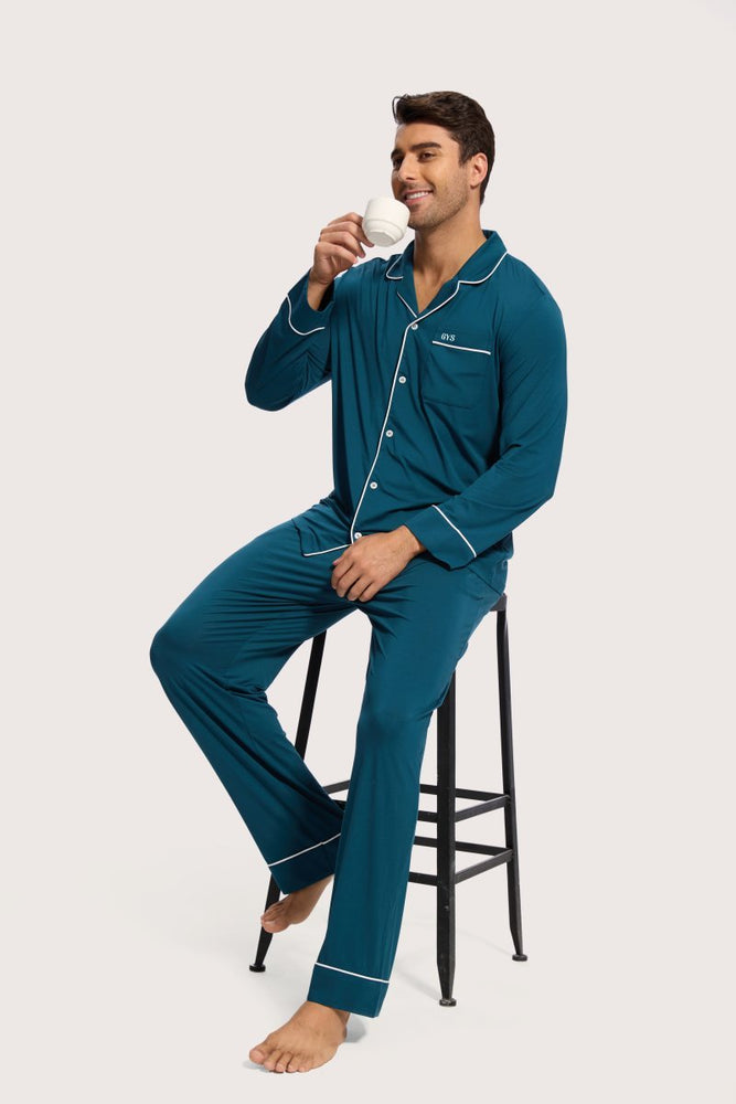 
                  
                    GYS Premium™ Bamboo Men Long Sleeve Pajama Sets - GYS
                  
                