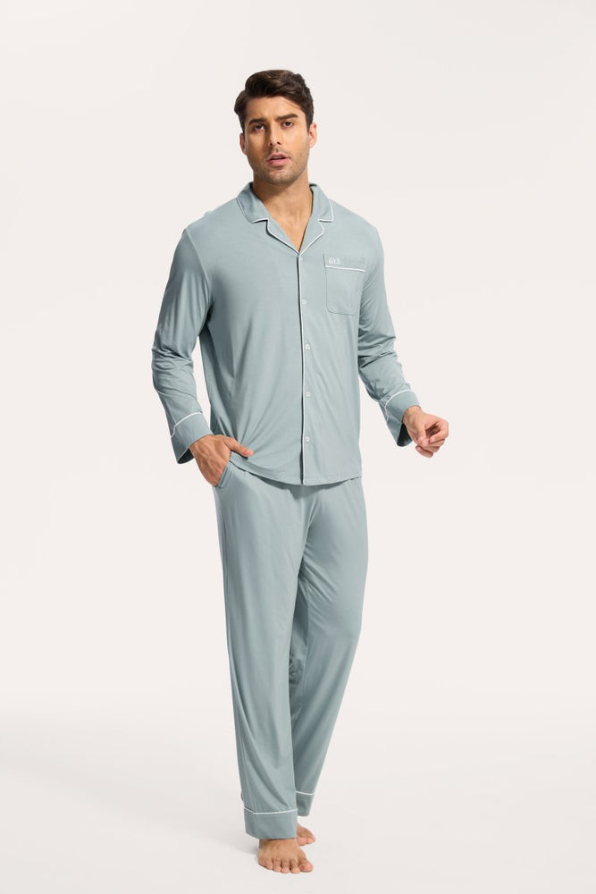 
                  
                    GYS Premium™ Bamboo Men Long Sleeve Pajama Sets - GYS
                  
                
