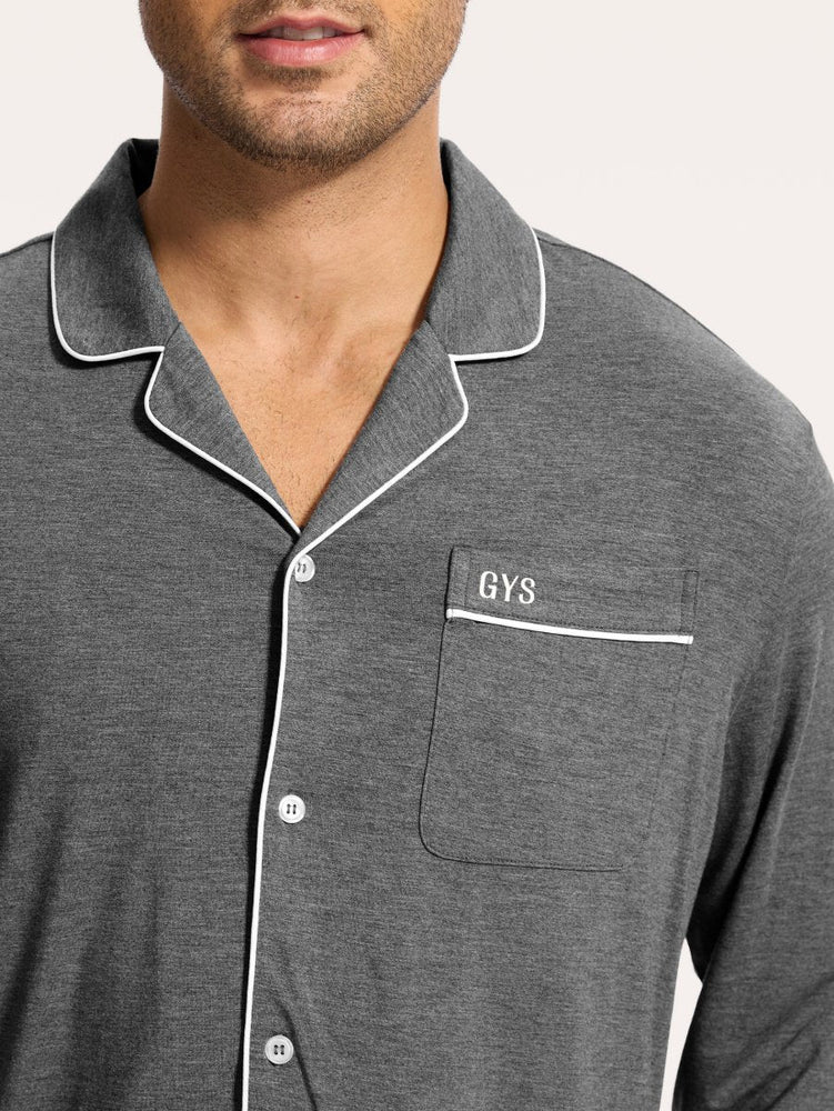 
                  
                    GYS Premium™ Bamboo Men Long Sleeve Pajama Sets - GYS
                  
                