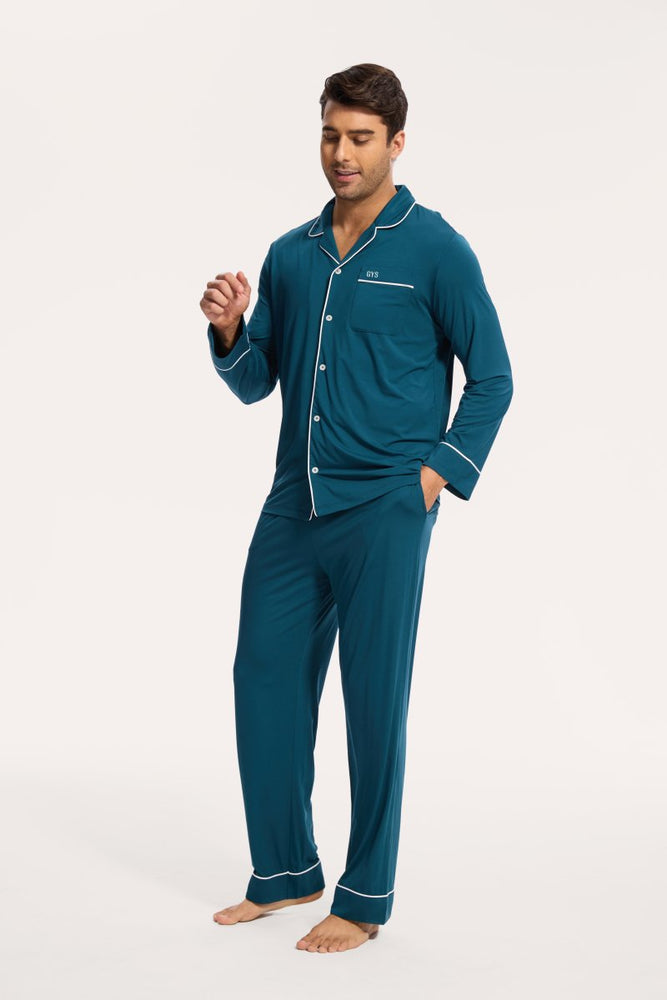 
                  
                    GYS Premium™ Bamboo Men Long Sleeve Pajama Sets - GYS
                  
                