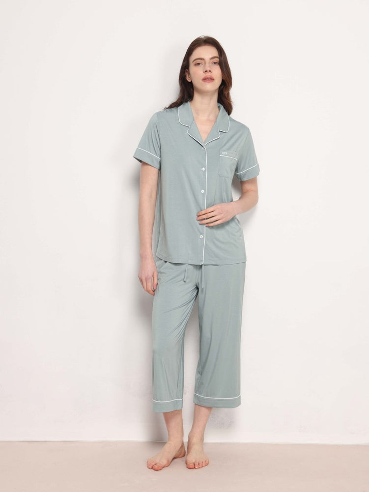 
                  
                    GYS Premium™ Bamboo Short Sleeve Capri Pajama Sets - GYS
                  
                