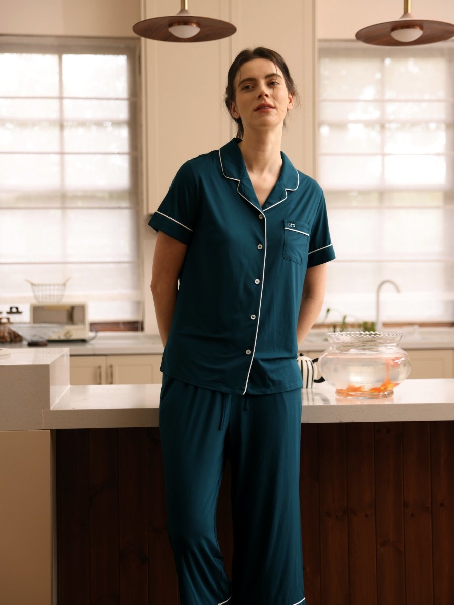 GYS Premium™ Bamboo Short Sleeve Capri Pajama Sets - GYS